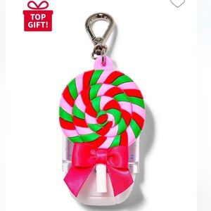 🍭 BBW Christmas Lollipop Pocketbac Holder NEW